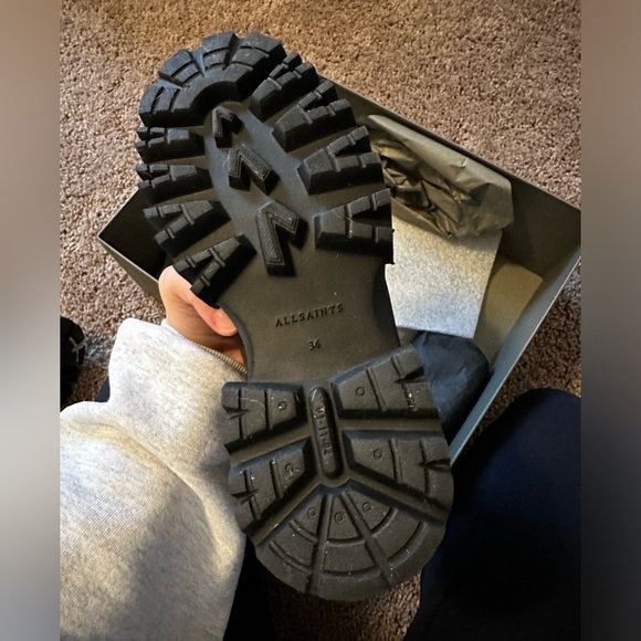 All saints myla suede boot - Picture 7 of 10